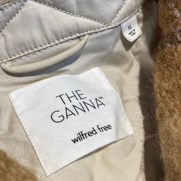 New Wilfred Free The Ganna Shirt Jacket Size XL COLOUR Elaine WLDWD BROWN⭐️⭐️⭐️ - Picture 13 of 17